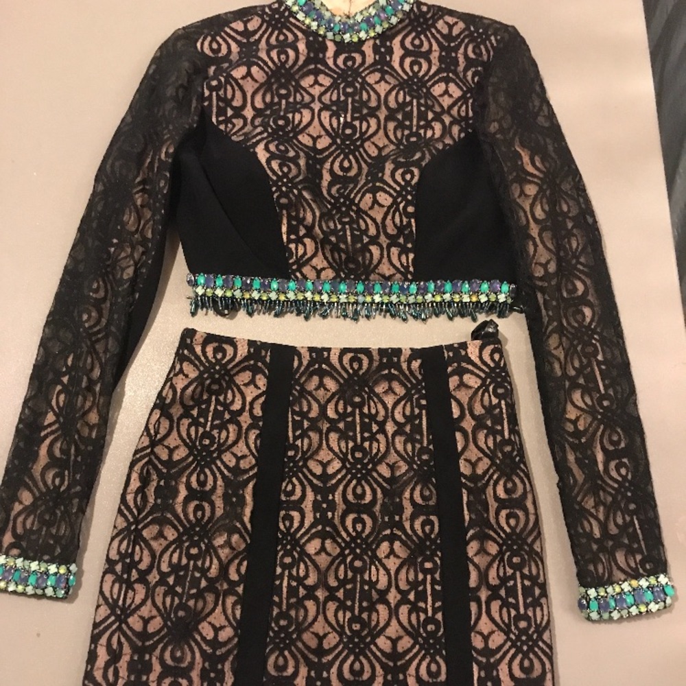 Rachel Allan Two Piece Cocktail